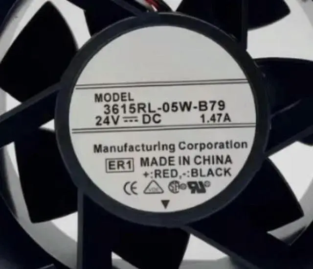 Alt view image 4 of 6 - 3615RL-05W-B79 cooling fan 90MM 24V 1.47A #F4 fast delivery