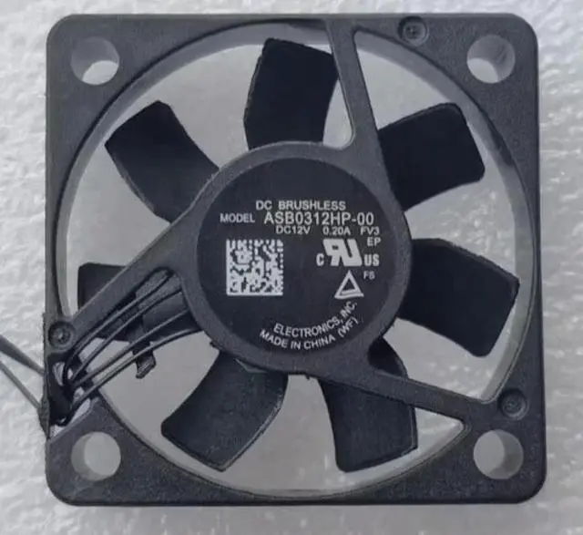 Alt view image 4 of 6 - ASB0312HP-00 DC 12V 0.20A 30x30x8mm 4-Wire Server Cooling Fan Fast delivery