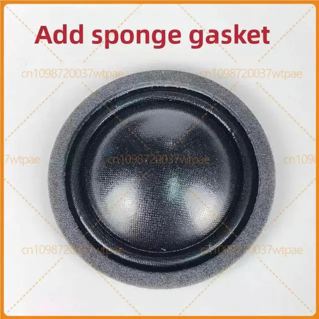 Alt view image 5 of 6 - 10pcs For 25.5mm Inner Hole Silk Dome Tweeter Diaphragm 8.2mm Dome Top Treble Speaker Replacement Parts