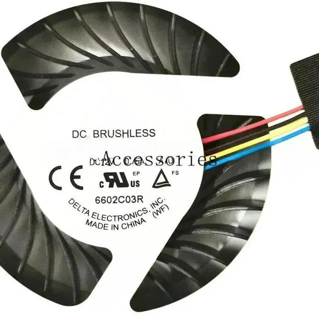 Alt view image 3 of 3 - CPU Fan for All-in-one PC ET2012 ET2012EUKS ET2013 KUC1012D-BH11 4-wire DC12V 0.75A