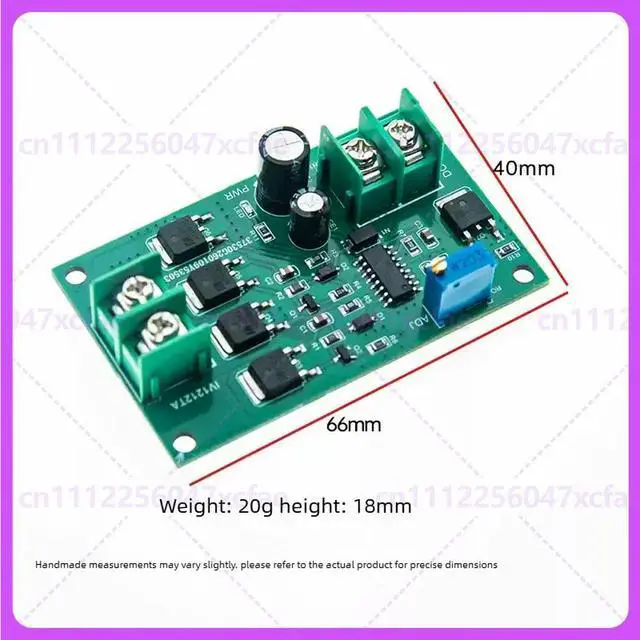 Alt view image 6 of 6 - 2pcs For DC-AC 12V/24V 100W Square Wave Inverter Driver Board Bridge Transformer Module