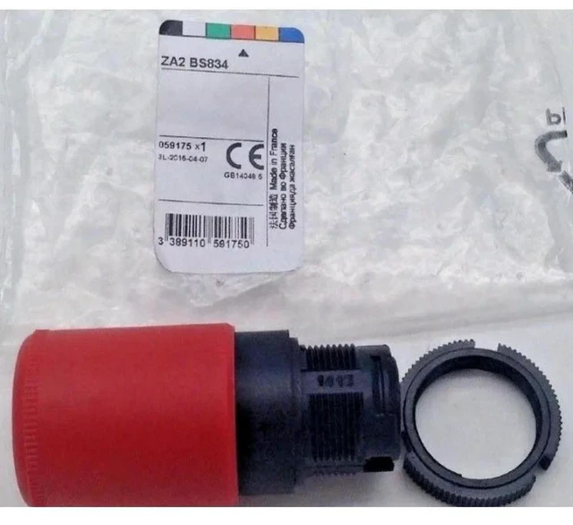Alt view image 4 of 6 - 1PCS ZA2BS834 emergency stop button head stock Fast delivery