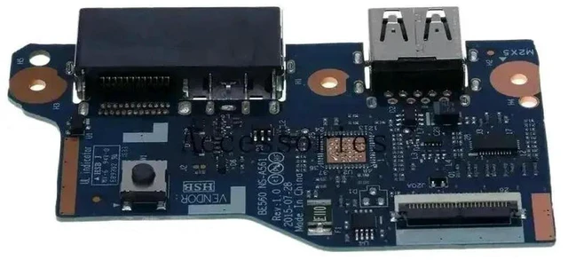 Alt view image 3 of 3 - FORLaptop DC Jack Power Charging USB Board For ThinkPad E560 E565 00UP284 NS-A561