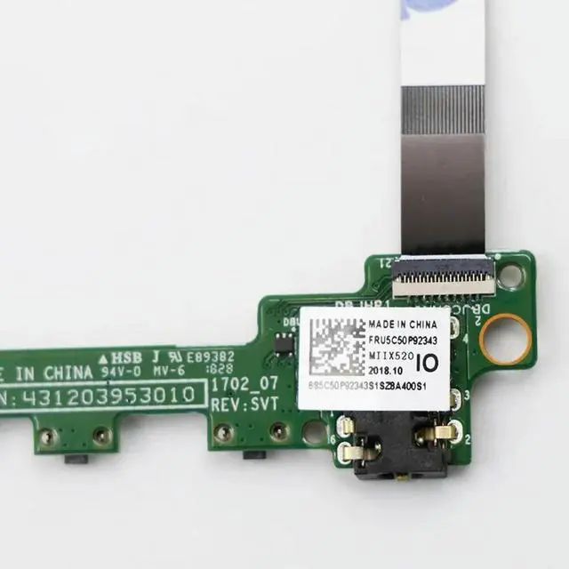 Alt view image 3 of 3 - power Board With Cable For M520 MIIX 520-12IKB 5C50P92343 520-12
