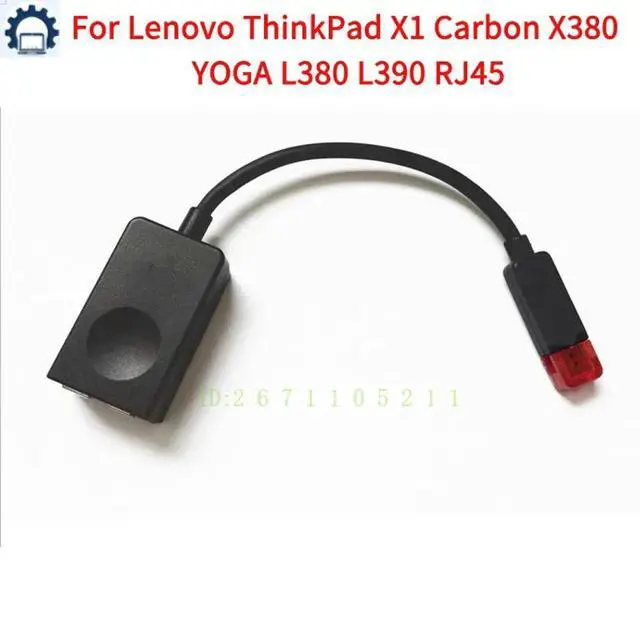 Alt view image 2 of 3 - 04X6435 For ThinkPad X1 Carbon X380 YOGA L380 L390 RJ45 Ethernet Extension Cable 5C10Y97178