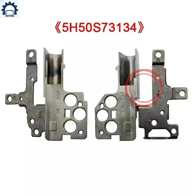 Alt view image 3 of 3 - 1Pair Laptop LCD Hinges For ThinkPad L13 Gen 1 2 / S2 Gen 6 5th Left & Right Screen Axis Replacement 5H50S73134