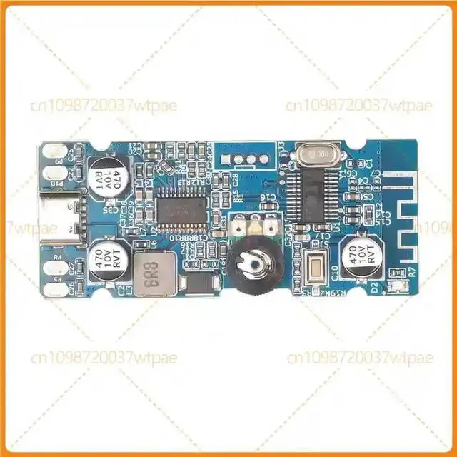 Alt view image 6 of 6 - 2pcs For BDM0 Bluetooth 5.0 Amplifier Board 2.0 Stereo 2×6W 5V Powered Volume Control TWS Audio Module