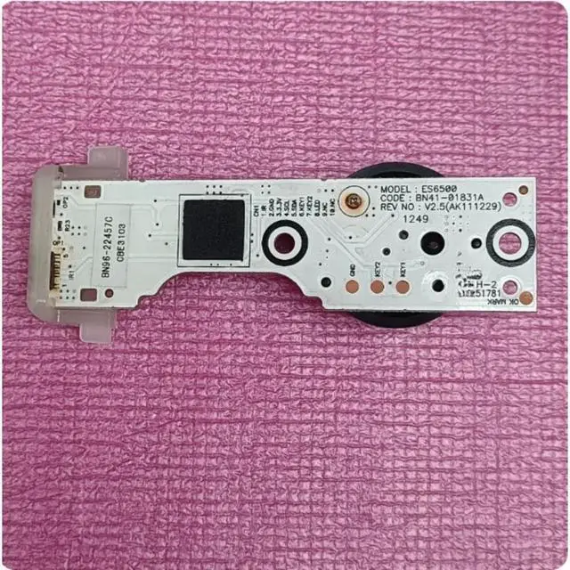 Alt view image 5 of 6 - 2pcs TV IR Sensor & Power Key Button Board Replacement BN41-01831A for UA46ES5500R UA55ES6100J UA55ES6800J