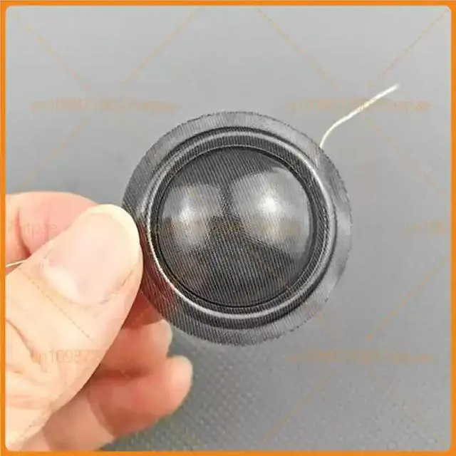 Alt view image 6 of 6 - 3pcs For Swans 25.5mm Crystal Silk Dome Tweeter Diaphragm Voice Coil Bidirectional Glossy Wire Speaker Replacement Part