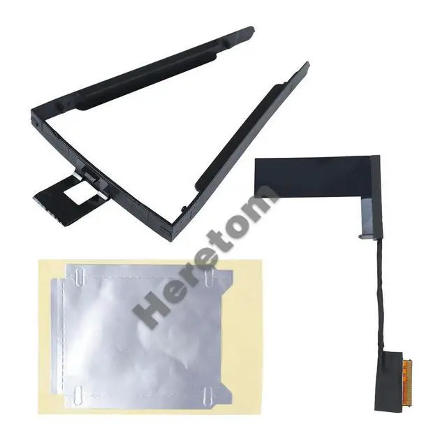 Alt view image 2 of 3 - Heretom HDD SSD Hard Drive Caddy Cable Adapter+ Cable+ Tin Foil for ThinkPad T570 T580 P51S P52S