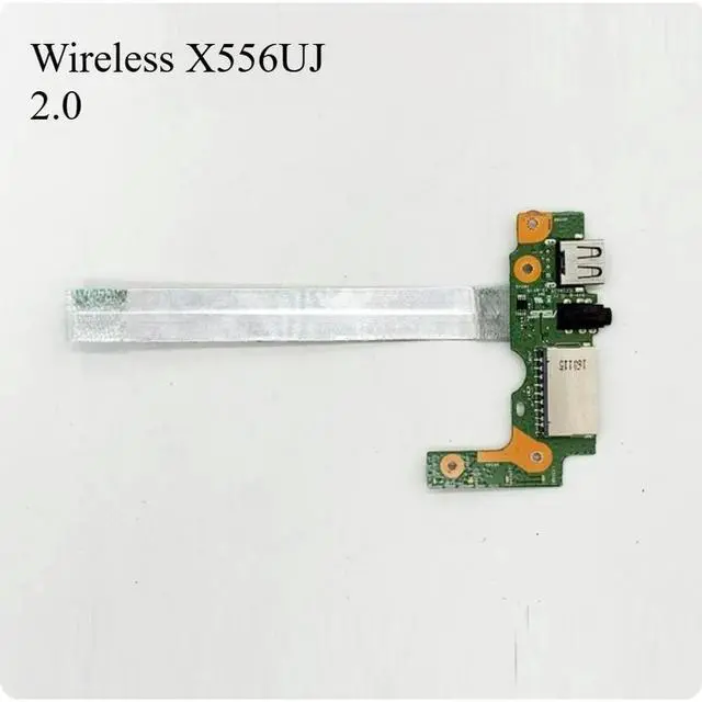 Alt view image 4 of 6 - X556UJ 2.0 Laptop USB Audio SD IO Board With Flex Cable for A556U K556U F556U VM591U FL5900U