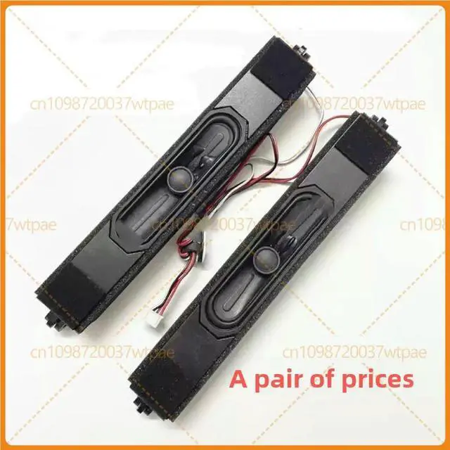 Alt view image 4 of 4 - 2pcs For Haier LE55AL88R51 TV Speaker, 8Ohm 10W Replacement Loudspeaker