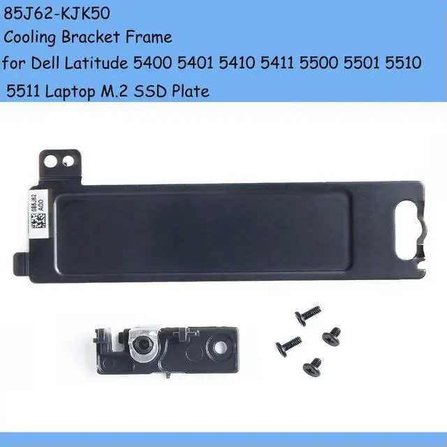 Main image of 85J62 KJK50 for Latitude 5400 5401 5410 5411 5500 5501 5510 5511 Laptop M.2 SSD Plate Cooling Bracket Frame