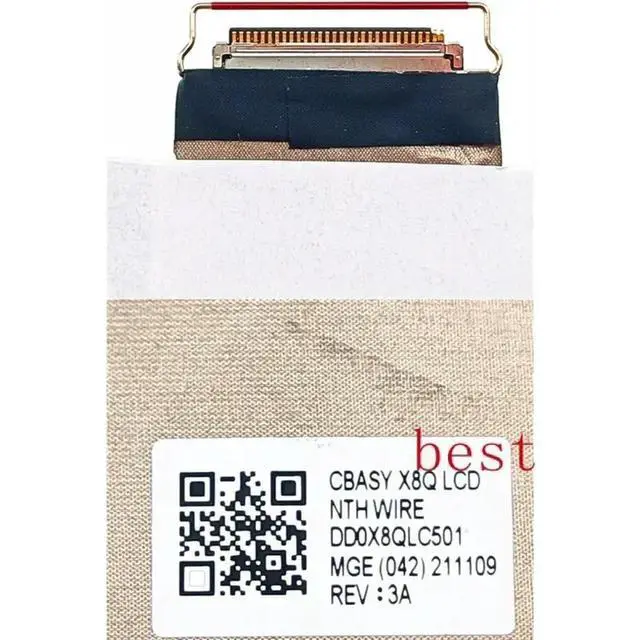 Alt view image 3 of 3 - Laptop lcd LVDS EDP cable For ProBook 440 G8 450 G8 455 G8 650 G8 HSN-Q27C screen cable DD0X8QLC111 DD0X8QLC4