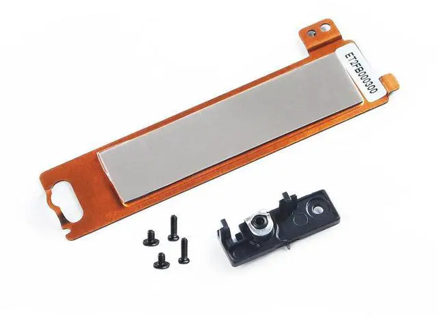 Alt view image 2 of 3 - 85J62 KJK50 for Latitude 5400 5401 5410 5411 5500 5501 5510 5511 Laptop M.2 SSD Plate Cooling Bracket Frame