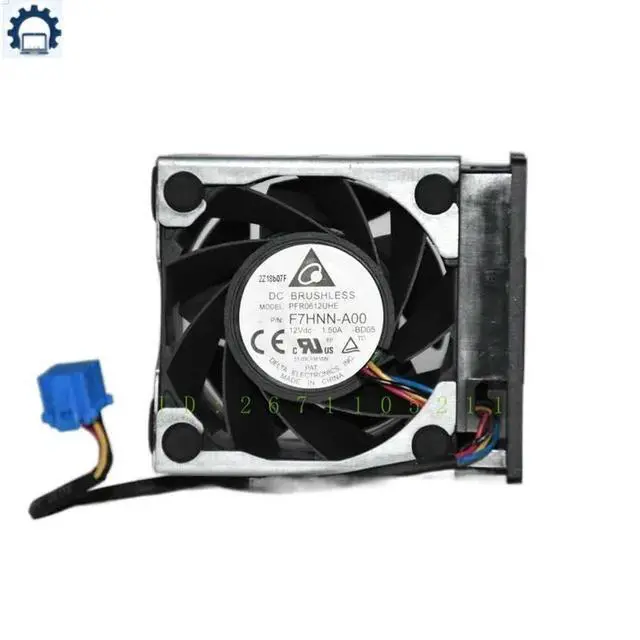 Alt view image 3 of 3 - 01KVPX 1KVPX For PowerEdge R520 Server Cooling Fan Heatsink Cooler Fan Radiator Replacement Parts