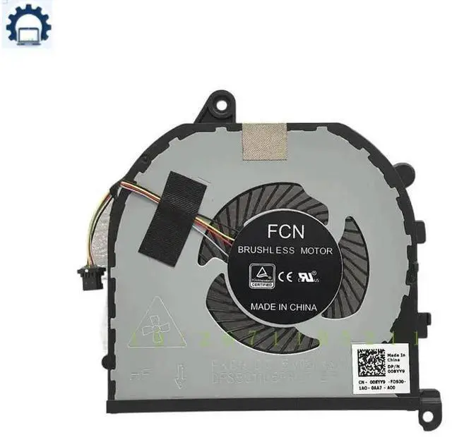 Main image of 008YY9 For XPS 15 9570 Precision 5530 Laptop CPU Cooling Fan Cooler Fan 08YY9 CN-008YY9 Fast Ship