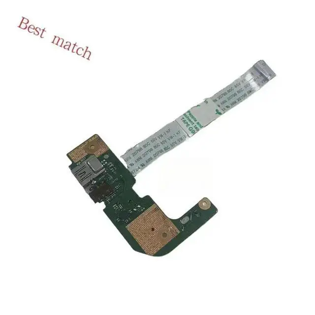 Alt view image 2 of 2 - FOR X555L X555LD Series USB Audio SD Card Port Board w Cable 69N0R7B10B03-01-37E