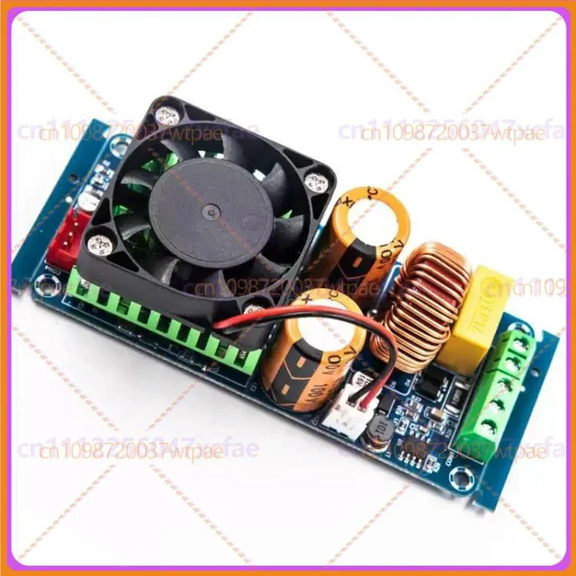Alt view image 6 of 6 - For Gold-A091 Mono D Class HIFI Digital Amplifier Board 500W High Power Audio Finished Module
