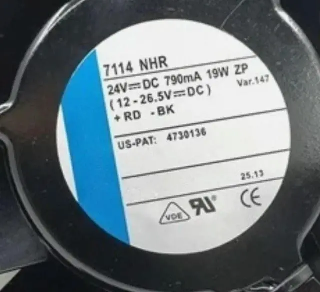 Alt view image 4 of 6 - 7114NHR 7114 NHR DC 24V 790mA 19W 15CM 15038 150X150X38mm Cooling Fan Fast delivery