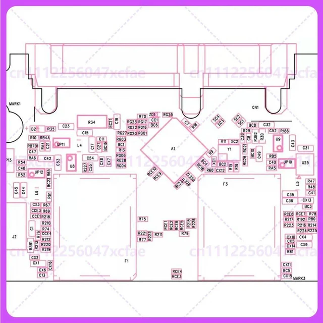 Alt view image 6 of 6 - For Silicon Motion SM2259XT2 SATA 2.5 Inch SSD Controller Board Public Version 4 Flash Bare Board