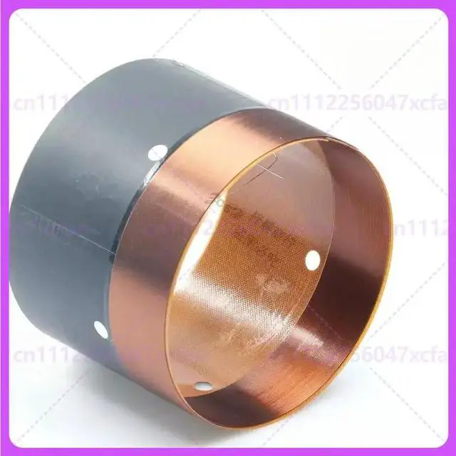 Alt view image 6 of 6 - For 65mm Woofer Voice Coil Round Wire Fiberglass Frame Single Layer Copper Winding High Power 65 Core Speaker Parts
