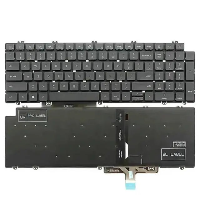 Alt view image 2 of 3 - FORGenuine Laptop Rreplacement Keyboard Compatible for Precision 7550 7750 7760 7560 3560 3561 5520