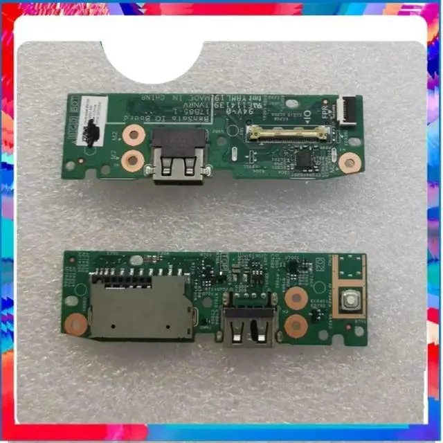 Main image of For Inspiron 14 5481 5482 5491 2-in-1 power button USB SD card reader board W cable 2y03w 02y03w
