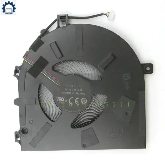 Alt view image 2 of 2 - System CPU Fan DC12V DIS For 5 Pro 14IAP7 82SH 14ARH7 5Pro-14ITL6