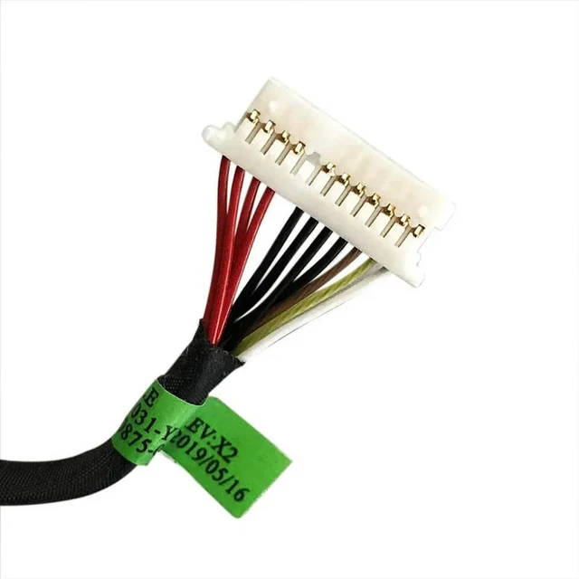 Alt view image 2 of 3 - DC Power Jack Charging Port Cable for 15-EC 16-A Series 15-EC0013