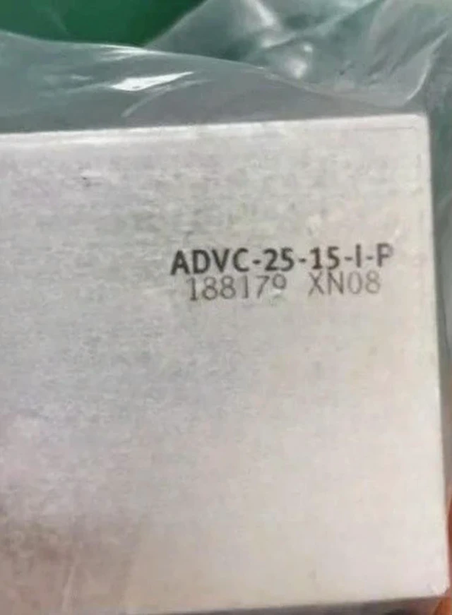 Alt view image 4 of 6 - 1pcs ADVC-25-15-I-P Threaded Compact Cylinder Expedited shipping