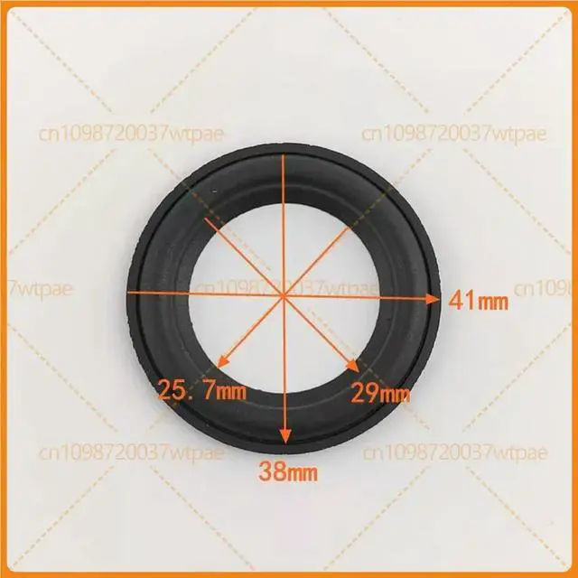 Alt view image 4 of 6 - 10pcs For Tmall Genie X1 1.5 Inch Speaker Rubber Surround OD 41mm Laptop Glow Speaker Repair Replacement Edge