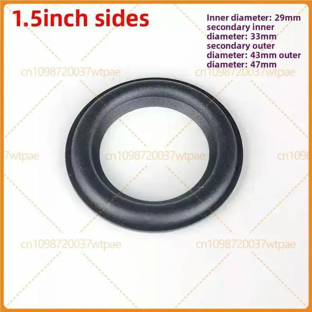 Alt view image 4 of 6 - 10pcs For Harman JBL 1.5/1.75 Inch Speaker Rubber Surround 46mm Loudspeaker Edge Repair Parts