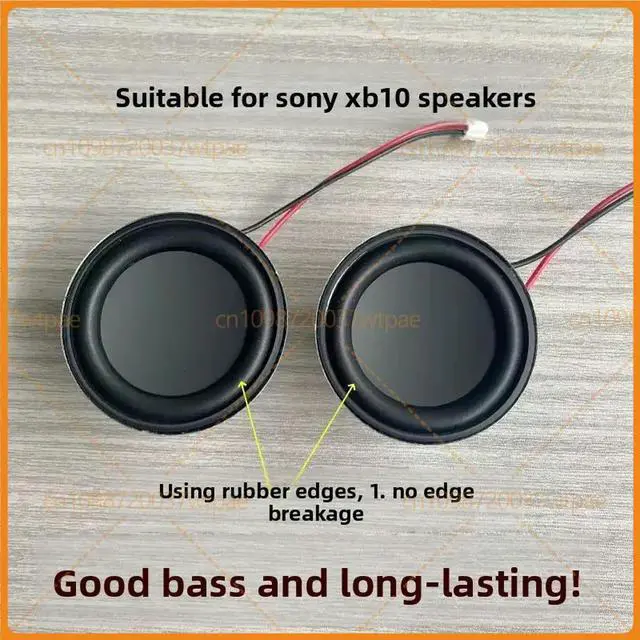 Alt view image 5 of 6 - For SRS-XB10 2 Inch 52mm 4Ohm Full Range Bass Speaker Bluetooth Audio Replacement Repair Parts