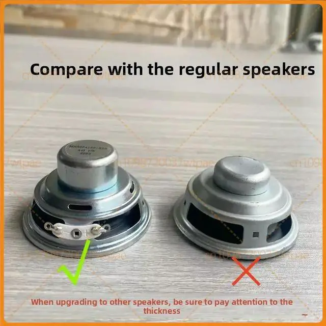 Alt view image 6 of 6 - For SRS-XB10 2 Inch 52mm 4Ohm Full Range Bass Speaker Bluetooth Audio Replacement Repair Parts