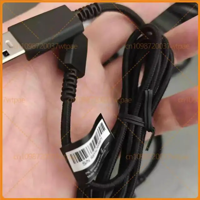 Alt view image 5 of 6 - For Kraken V4 X Gaming Headset Type-C Charging Data Cable