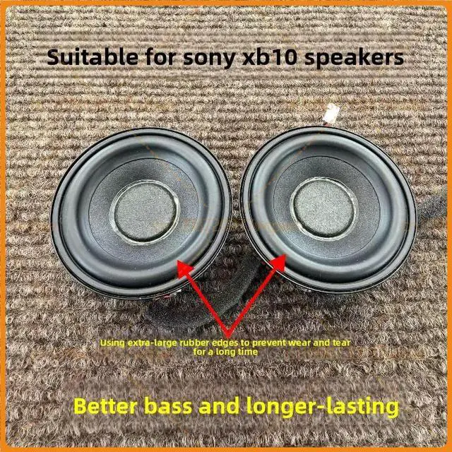 Alt view image 5 of 6 - For SRS-XB10 2 Inch 52mm 4Ohm 5W Full Range Bass Speaker Replacement Parts