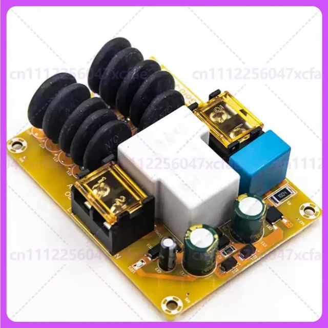 Alt view image 6 of 6 - For Gold-A142 4000W Power Amplifier Soft Start Delay Protection Board Transformer Anti-Impact Module