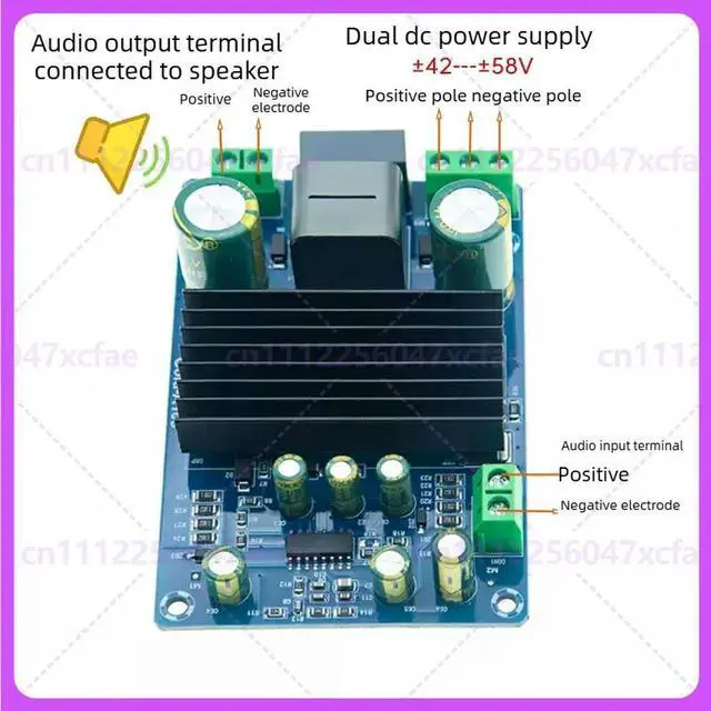 Alt view image 5 of 6 - For A105 IRS2092S Mono Amplifier Board 250W D Class Audio Parts