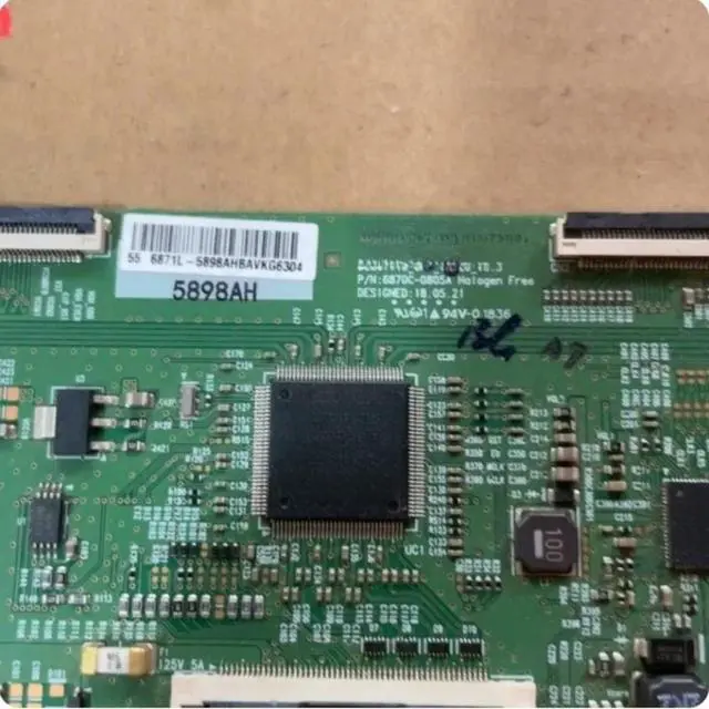 Alt view image 5 of 6 - 2pcs 55 Inch TV T-Con Board 6870C-0805A For 55G650 55H6