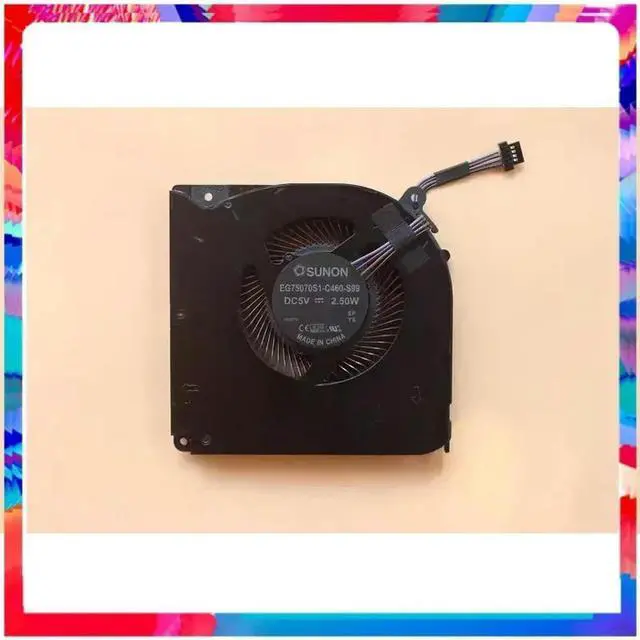 Alt view image 2 of 2 - EG75070S1-C460-S99 for make Ike T90 plus/Mechrevo 7e X3 X3-S X8TI-Plus X8 Pro / X10 Pro CPU cooling fan