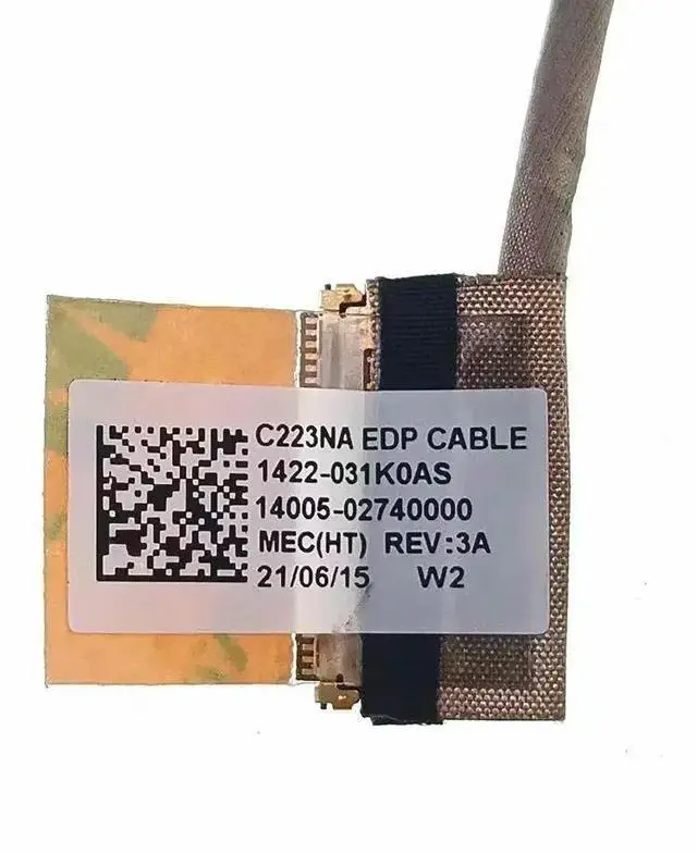 Alt view image 2 of 3 - For Chromebook c223n c223na EDP screen cable 30-pin cable 1422-031k0as 14extensions - 02740000