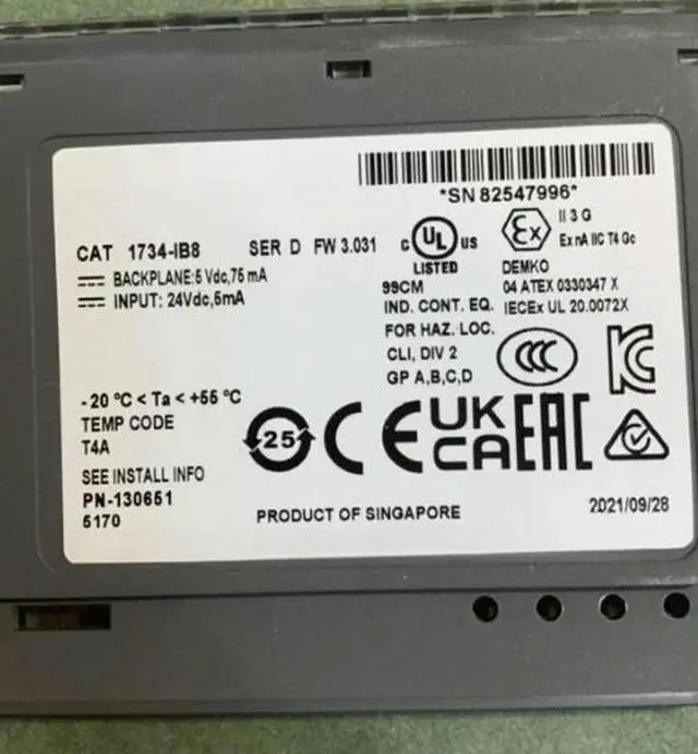 Alt view image 4 of 6 - 1734-IB8 1734 IB8 DC Sink Input Module Fast delivery