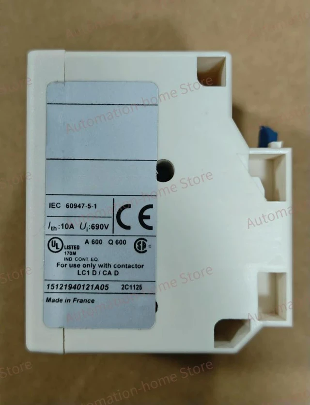 Alt view image 6 of 6 - LAD6K10M contactor machine locking module electric Fast delivery