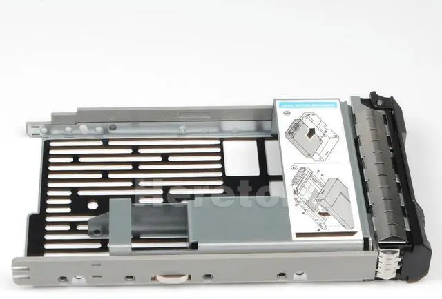 Alt view image 3 of 3 - 2.5" to 3.5" HDD SATA SAS Hard Drive Tray Caddy Adapter For PowerEdge T330 T430 T630 R730 R730XD