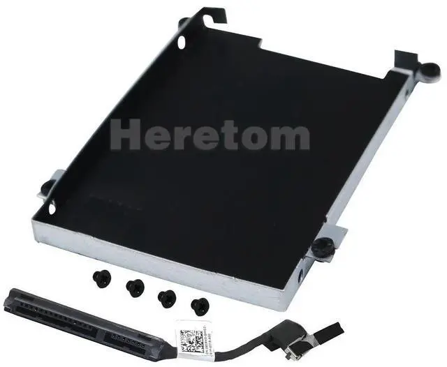 Alt view image 3 of 3 - HDD Caddy Cable for Latitude 5490 5491 5480 HDD Cable 80RK8 + Caddy Frame Bracket 0NDT6