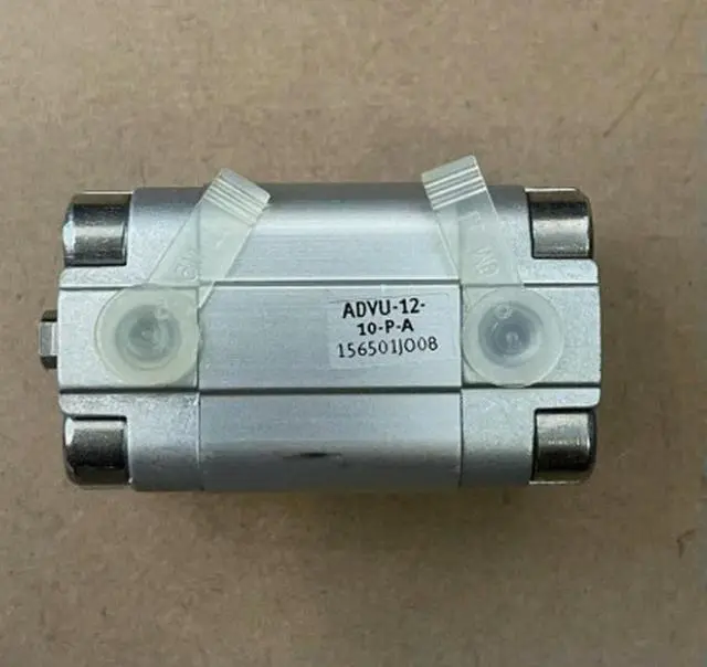 Alt view image 4 of 6 - Double acting compact cylinder ADVU-12-10-P-A 156501 1PCS Expedited shipping