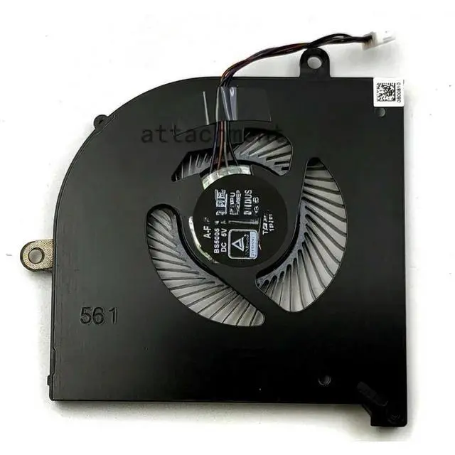 Alt view image 2 of 3 - CPU+GPU Cooling 5V Fan for GS75 P75 WS75 MS-17G1 MS-17G2 MS-17G3 P/N: BS5005HS-U3I BS5005HS-U3J MS-17G1 MS-17G2 MS-17G3