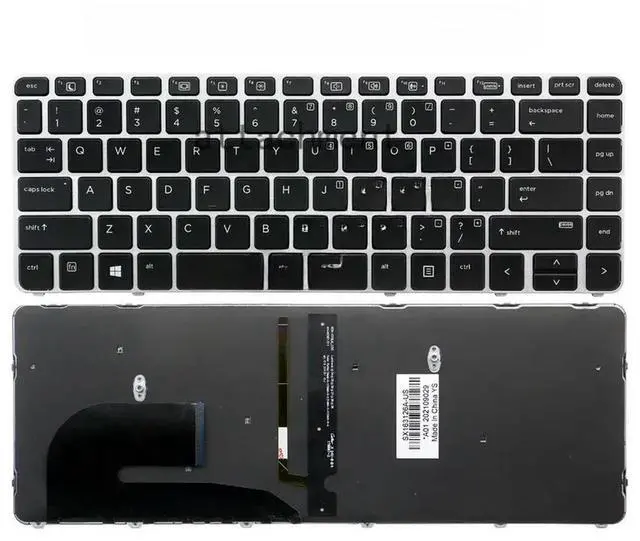 Main image of US Layout Laptop Keyboard Non-Backlit w/ Pointer for EliteBook 840 G3 840 G4 848 G3 848 G4 740 G3 740 G4 745 G3 745 G4