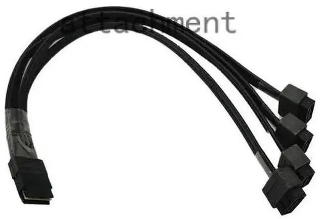 Main image of SFF-8087 Mini SAS 1 to 4 SATA Female Cable for Z620 Z640 Z820 Z840 483508 -003 1ft 30cm